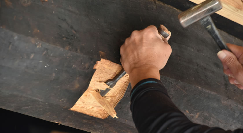 リノベーションは経験と技術と臨機応変さが重要