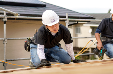 自社大工による安定した施工品質